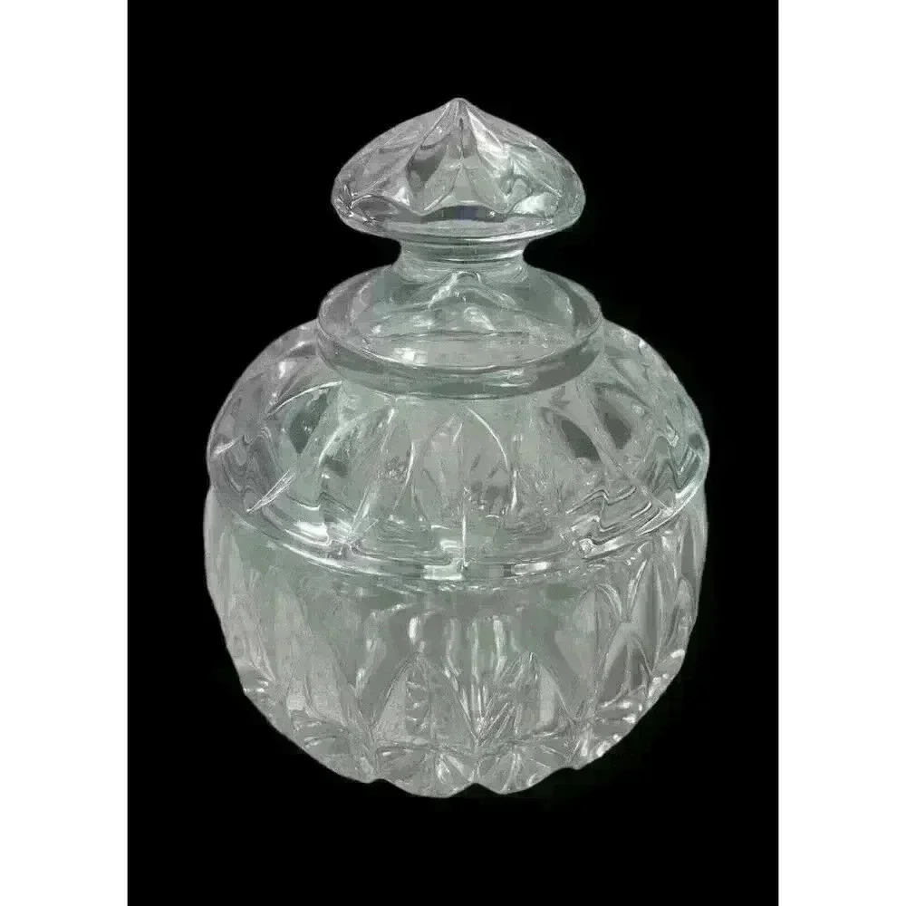 Althea Full Lead Crystal Sugar Bowl & Creamer Set West Germany - Picture 2 of 5